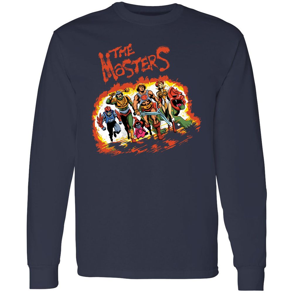 Long Sleeve T-Shirt - LG362AZH - Navy - 2