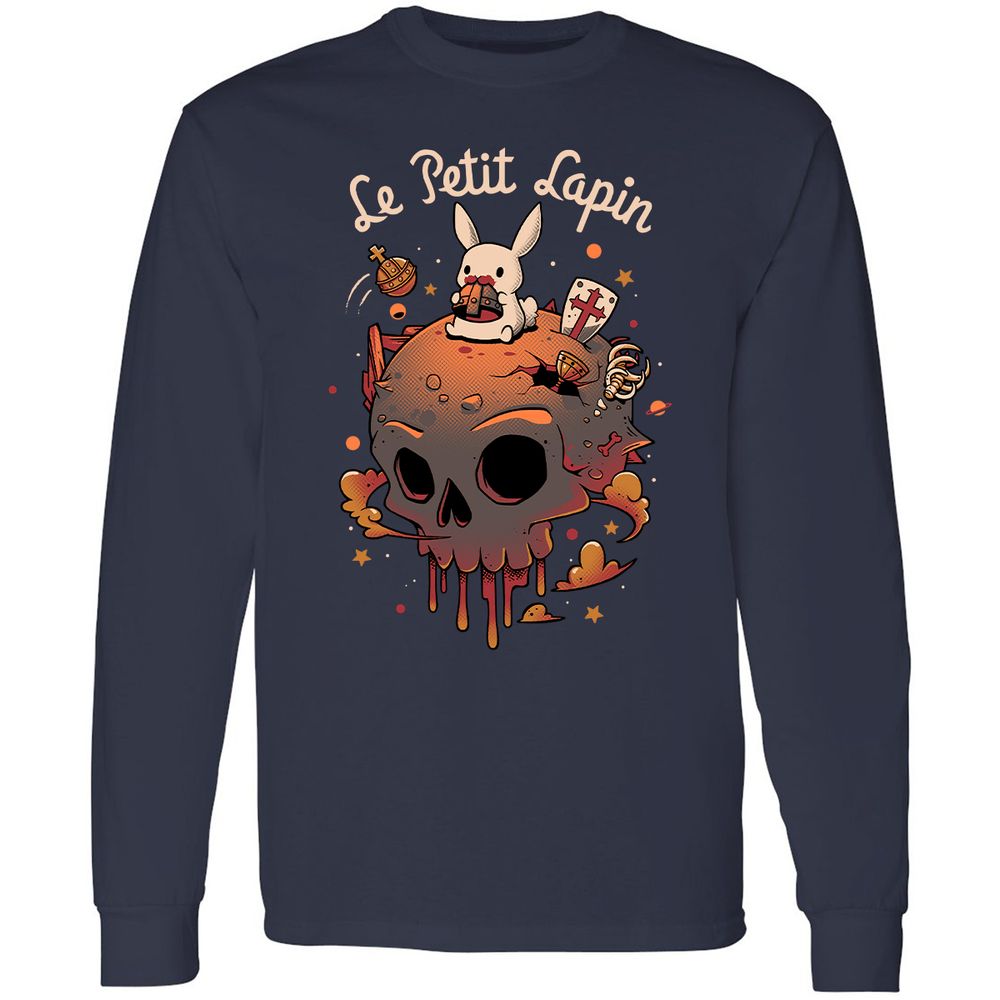 Long Sleeve T-Shirt - ZRDWRCVW - Navy - 2