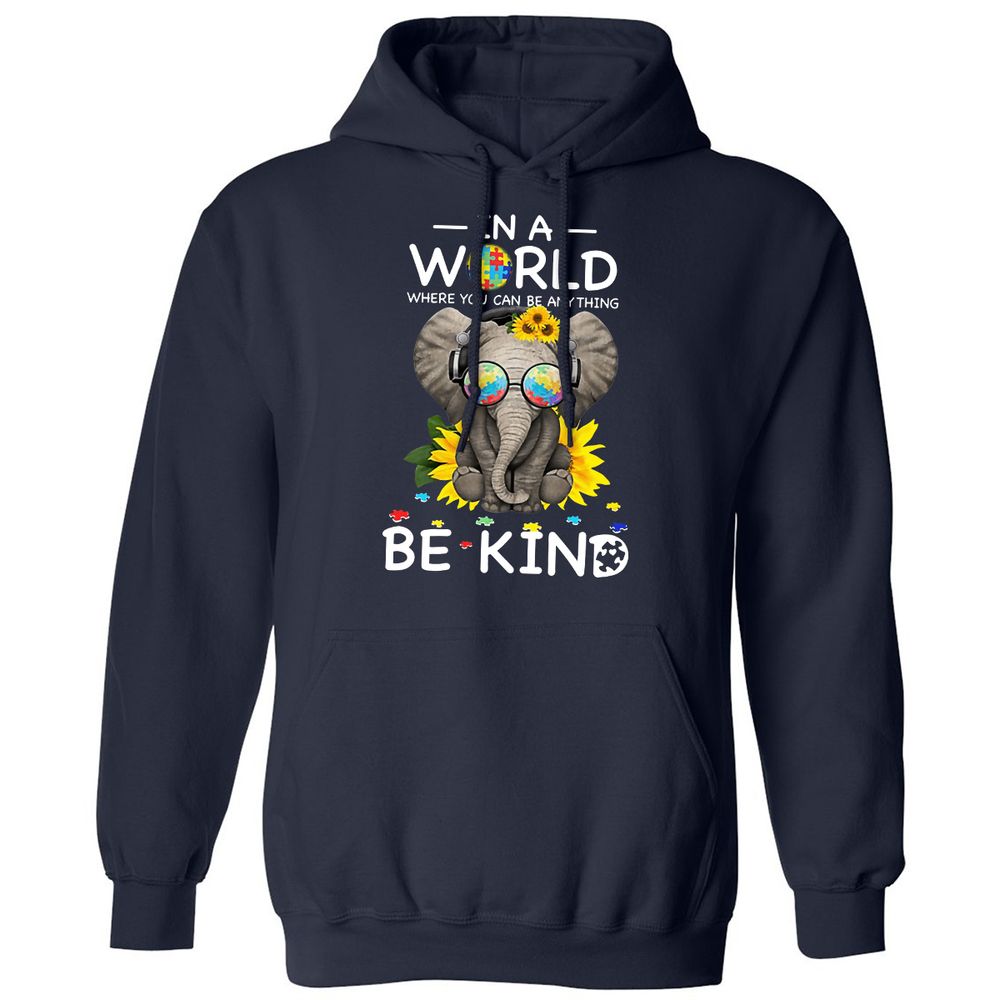 Classic Unisex Hoodie - DXUX6RZ2 - Navy - 2