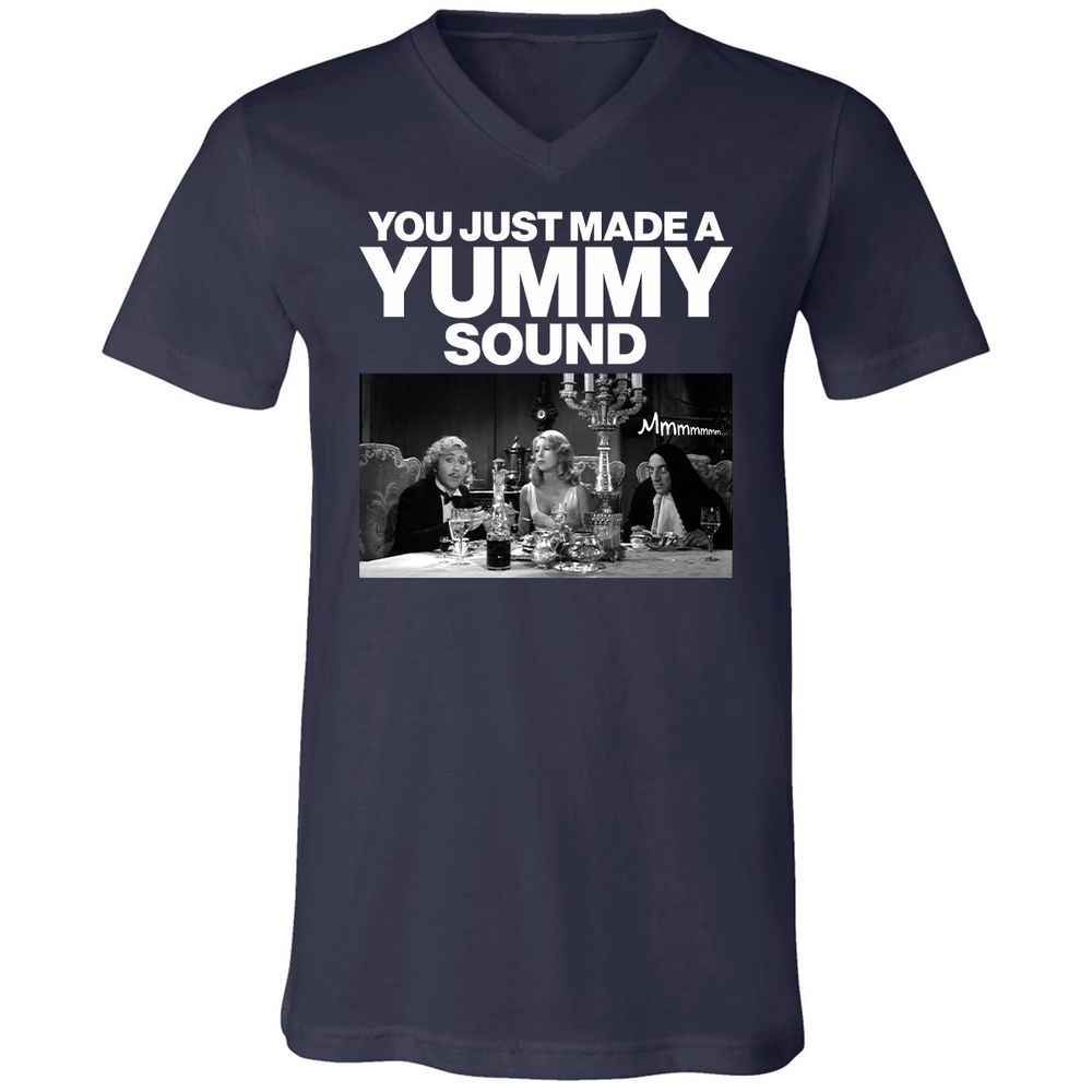 Unisex V-Neck T-Shirt - KBRFFSBV - Navy - 2
