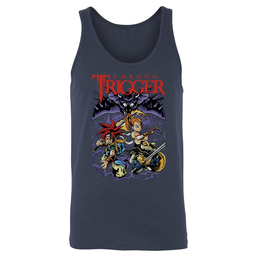 Unisex Jersey Tank - A34RR6CD - Navy - 2