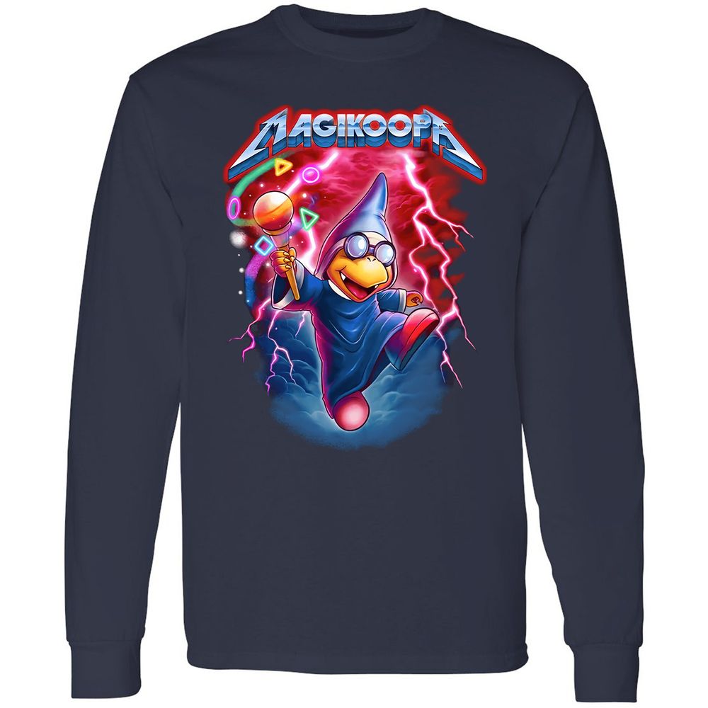 Long Sleeve T-Shirt - 3DVKE71C - Navy - 2