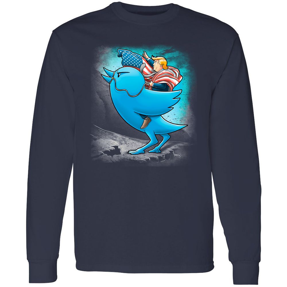 Long Sleeve T-Shirt - ZCC77V8Y - Navy - 2