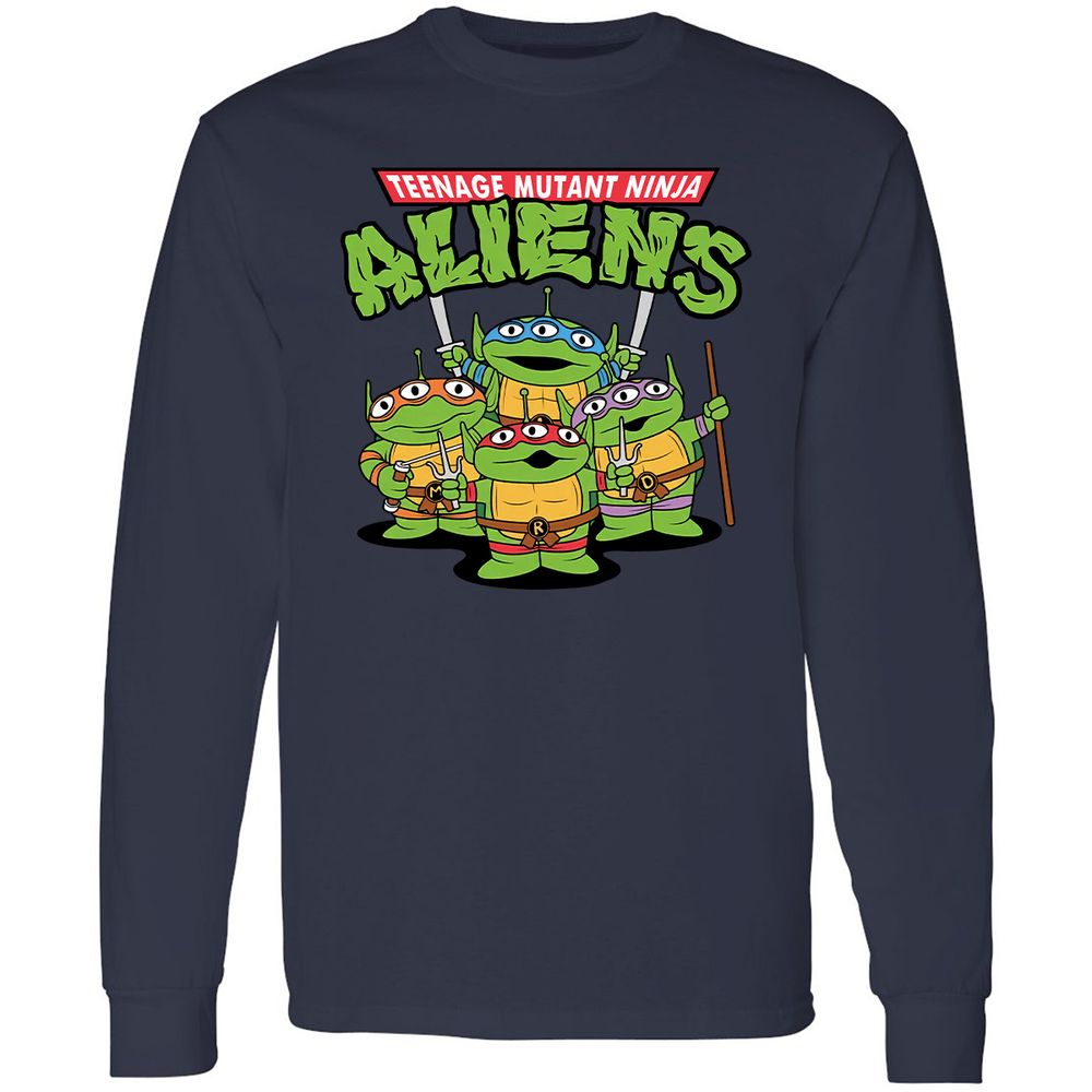 Long Sleeve T-Shirt - BPJ7G6TF - Navy - 2