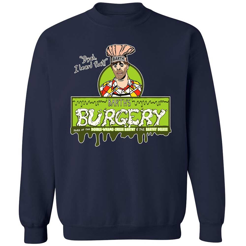 Barth's Burgery - Navy - 2