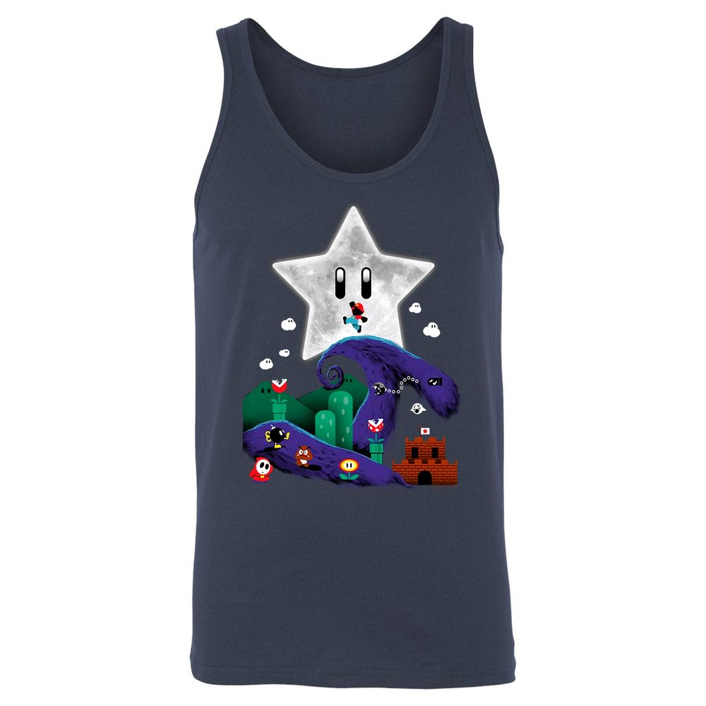 Unisex Jersey Tank - W2Q6VBGC - Navy - 2