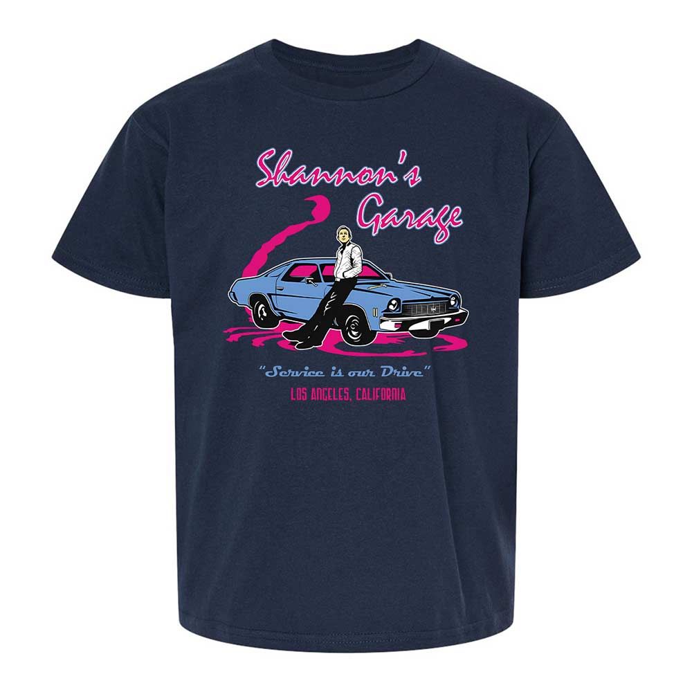 Shannon's Garage - Navy - 2
