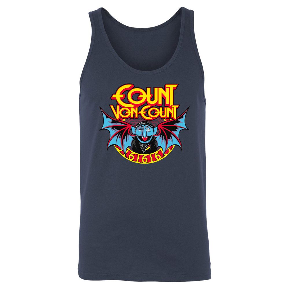 Unisex Jersey Tank - SEVLQLF4 - Navy - 2