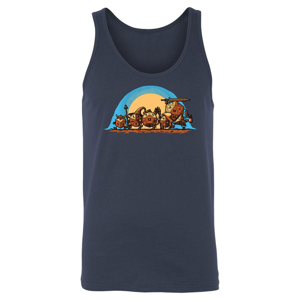 Unisex Jersey Tank - L3MQHADH - Navy - 2