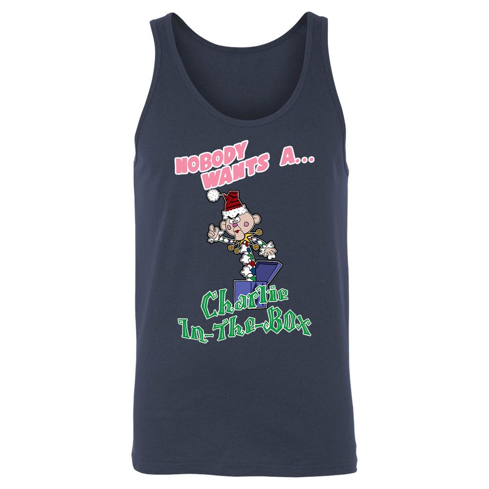 Unisex Jersey Tank - LUR51ZZ9 - Navy - 2