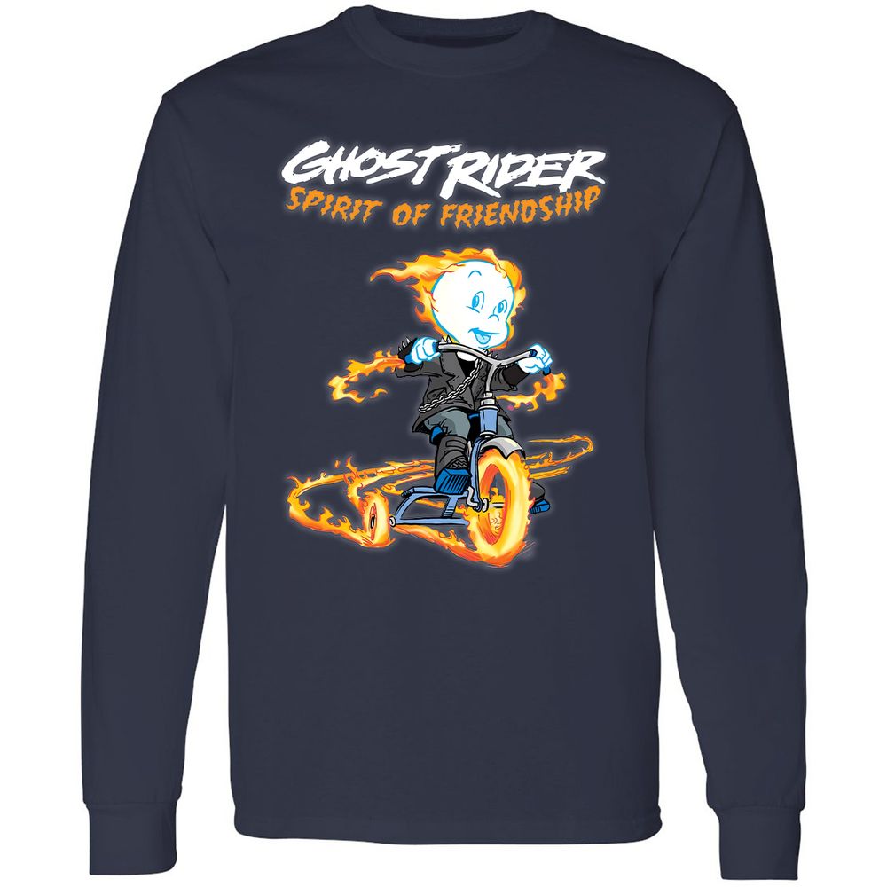 Long Sleeve T-Shirt - JMCG8DNR - Navy - 2