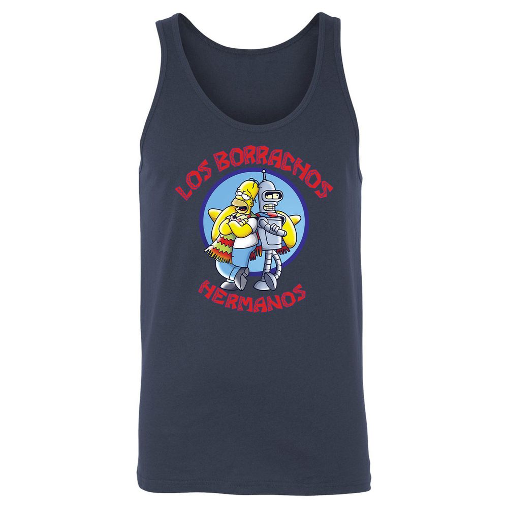 Unisex Jersey Tank - MCB1T5KH - Navy - 2