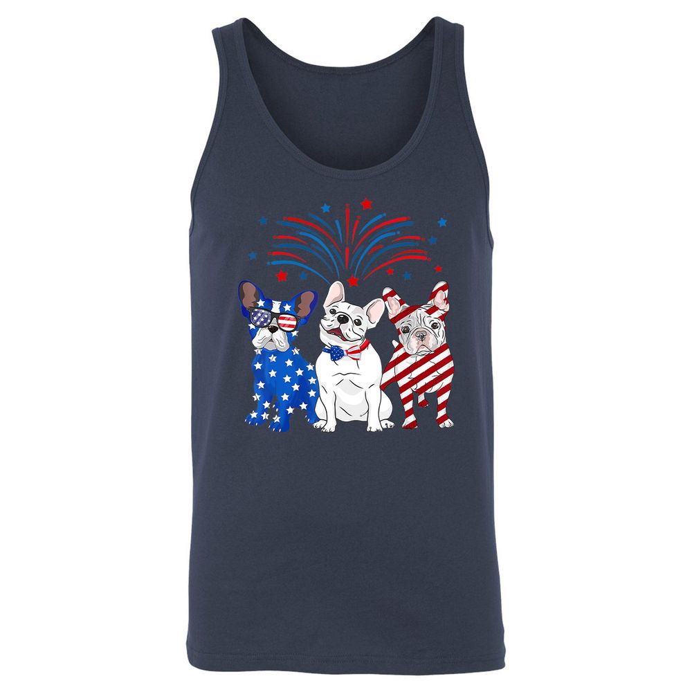 Unisex Jersey Tank - AXUUDGEK - Navy - 2
