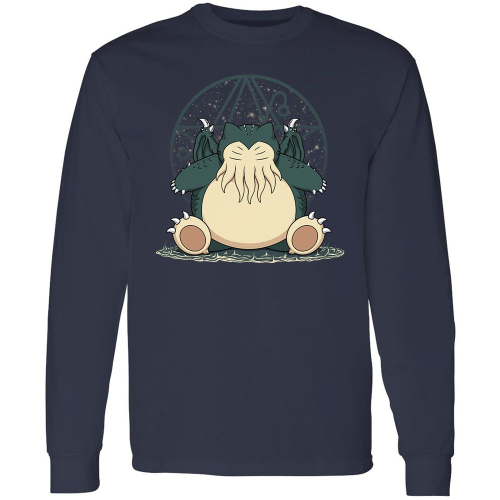 Long Sleeve T-Shirt - KTJYXRQ3 - Navy - 2