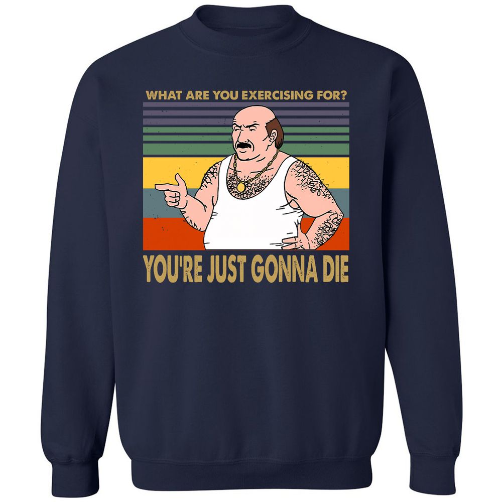 Classic Unisex Sweatshirt - S8P69CRE - Navy - 2