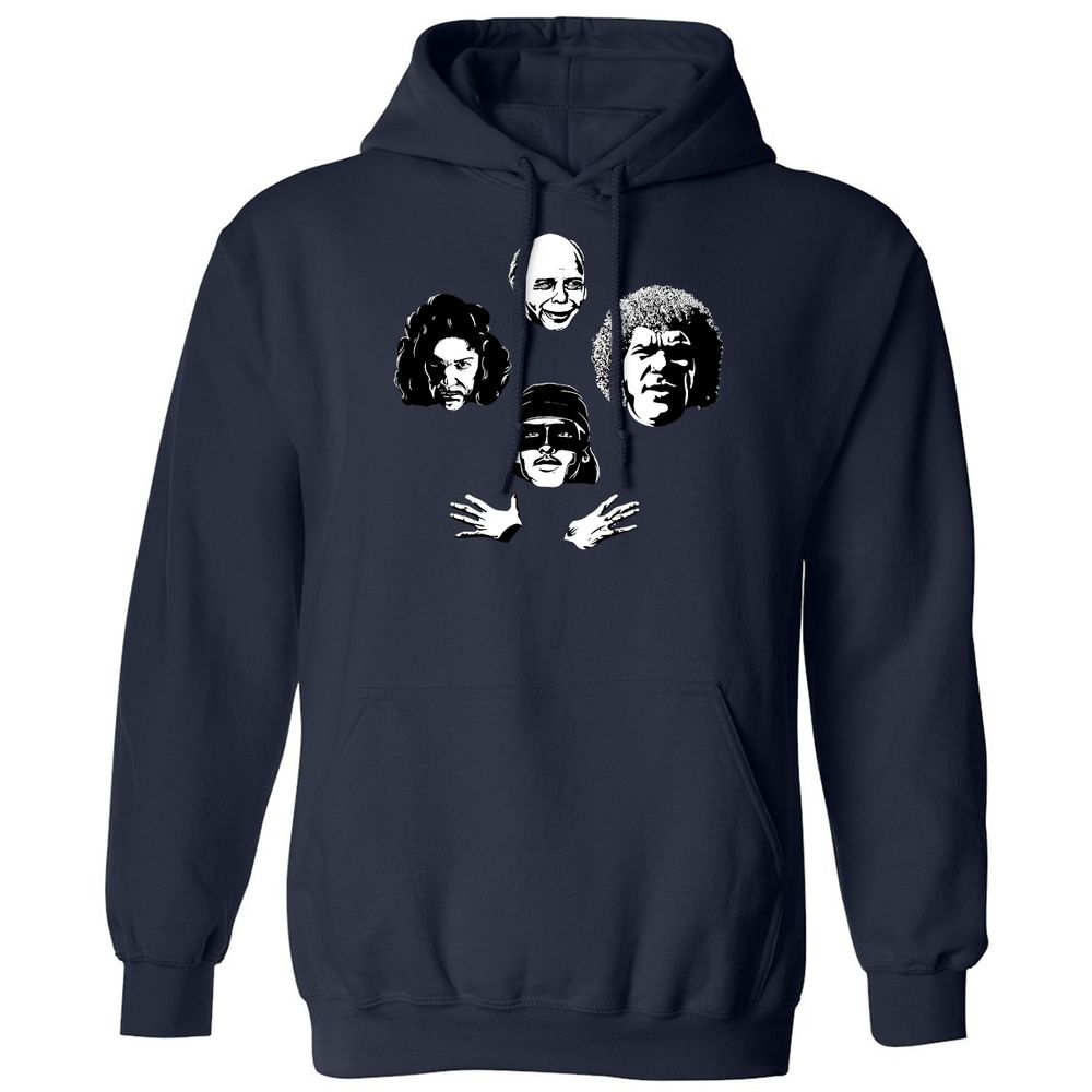 Classic Unisex Hoodie - UVLCN8DG - Navy - 2