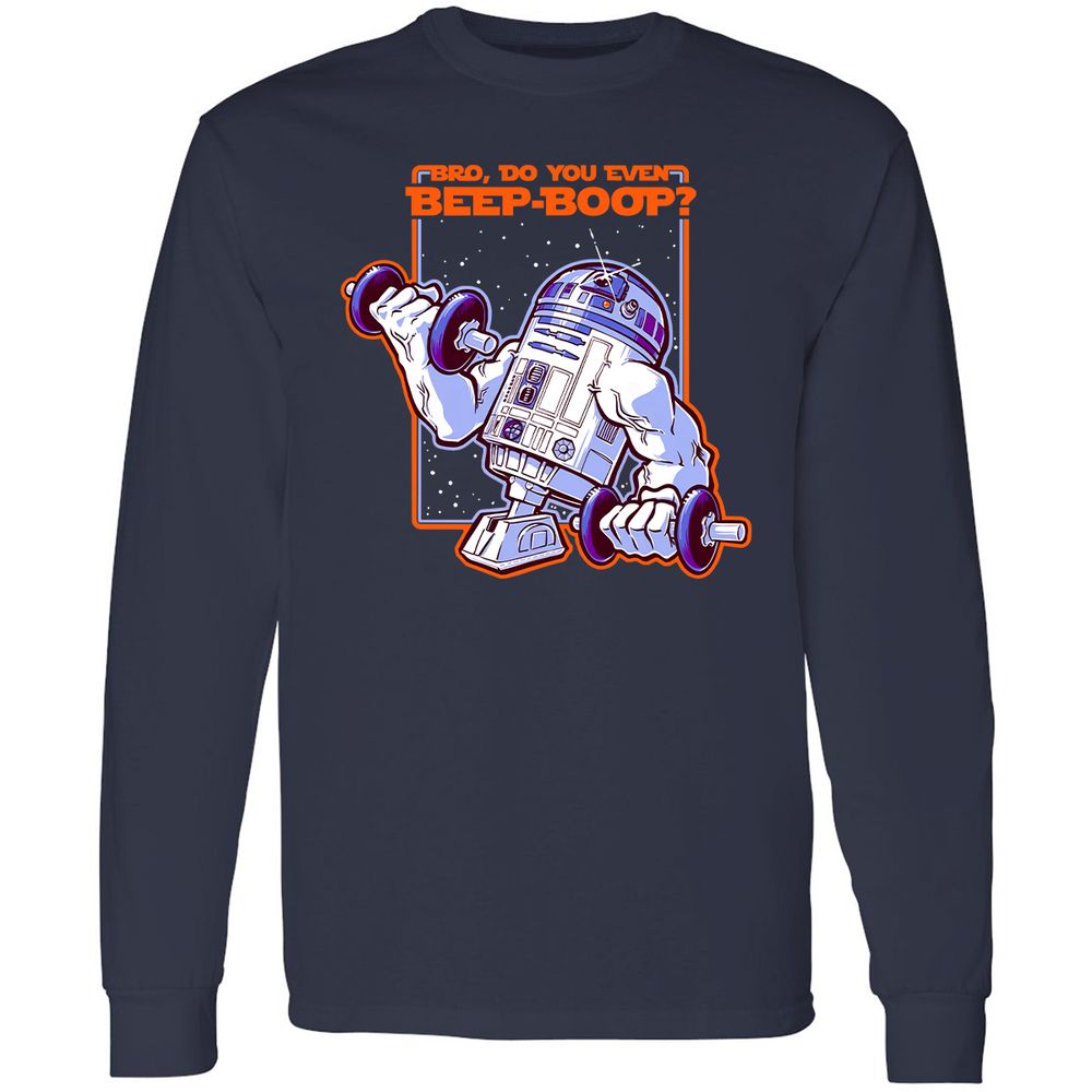 Long Sleeve T-Shirt - 5BT65L3R - Navy - 2