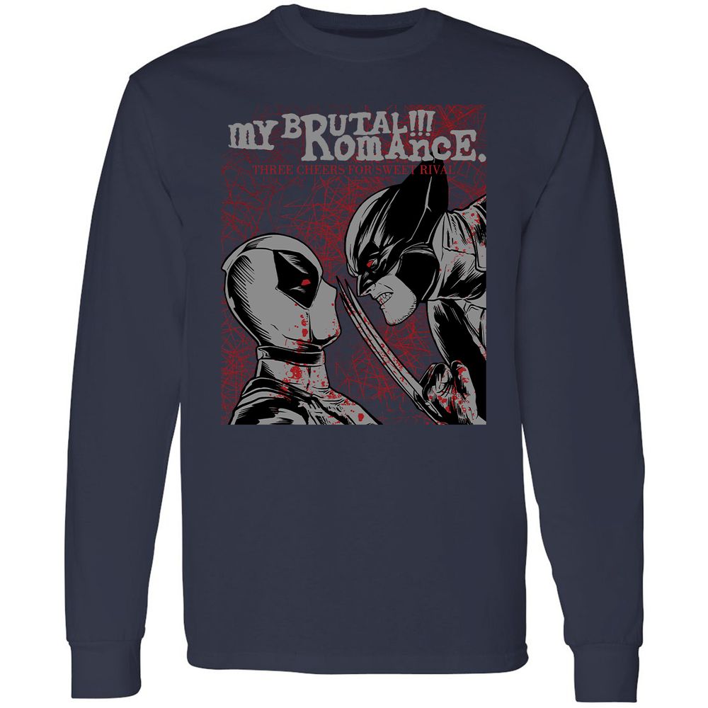 Long Sleeve T-Shirt - QDVQY1VC - Navy - 2