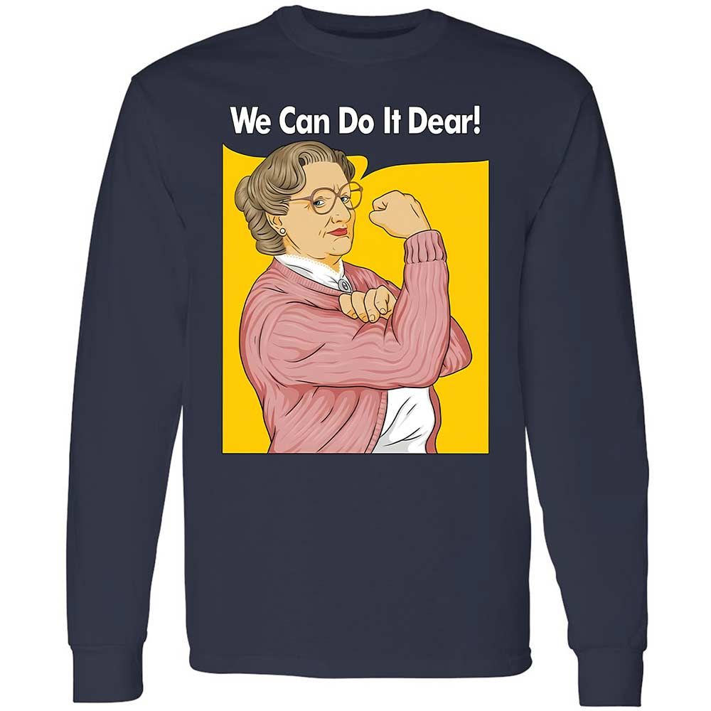 We Can Do It Dear - Navy - 2