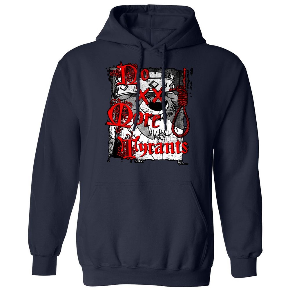 Classic Unisex Hoodie - QYBX7Z1C - Navy - 2