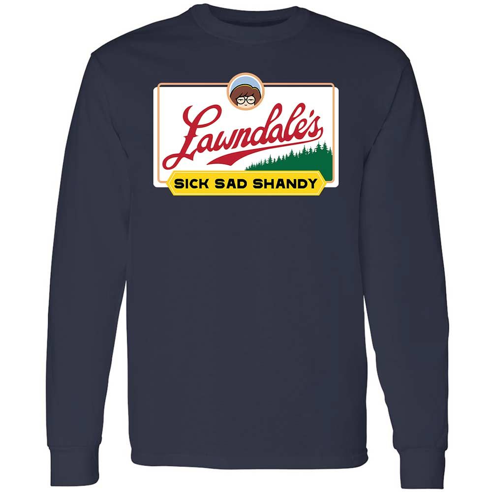 Long Sleeve T-Shirt - ABATL9HB - Navy - 2