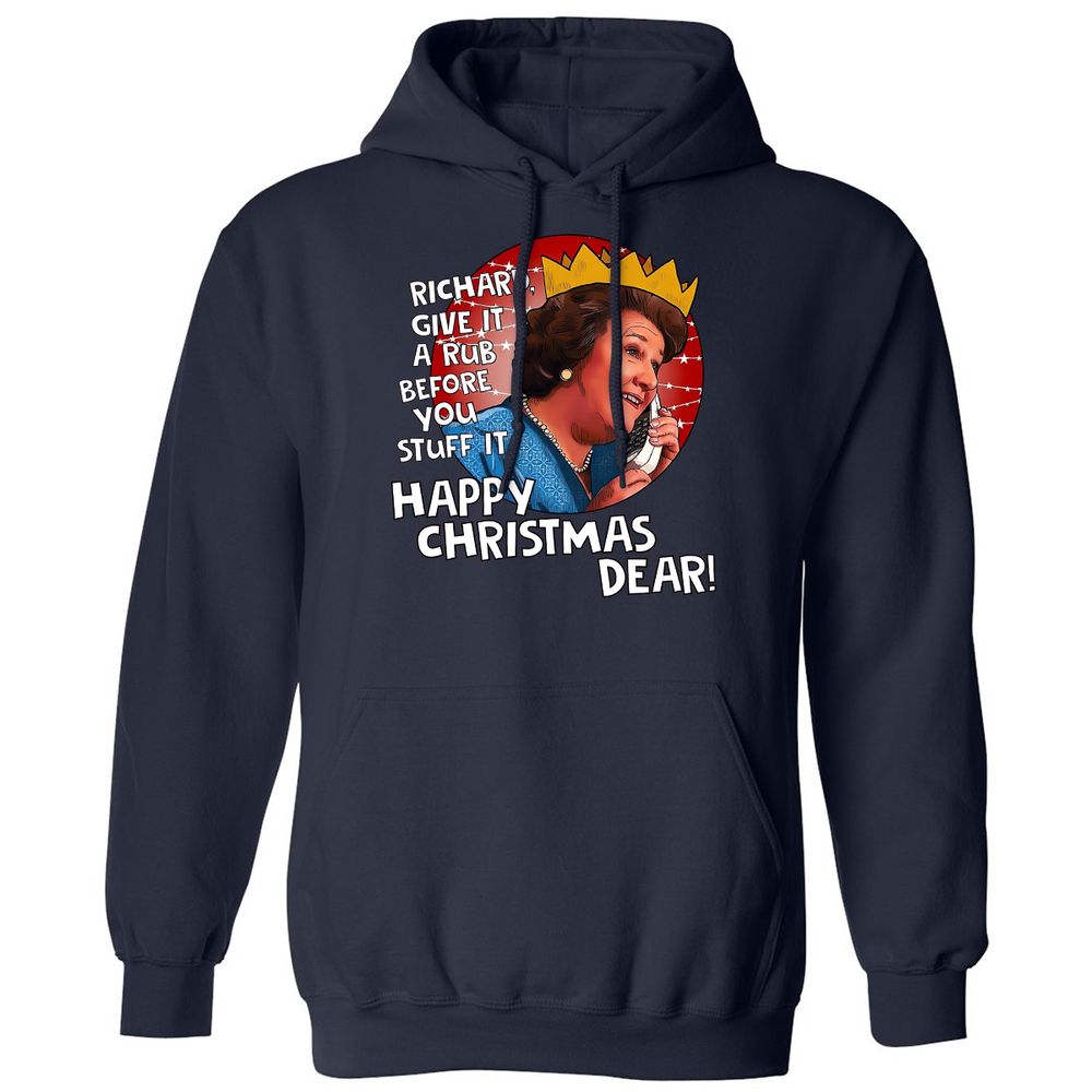 Classic Unisex Hoodie - QJ91XL1D - Navy - 2