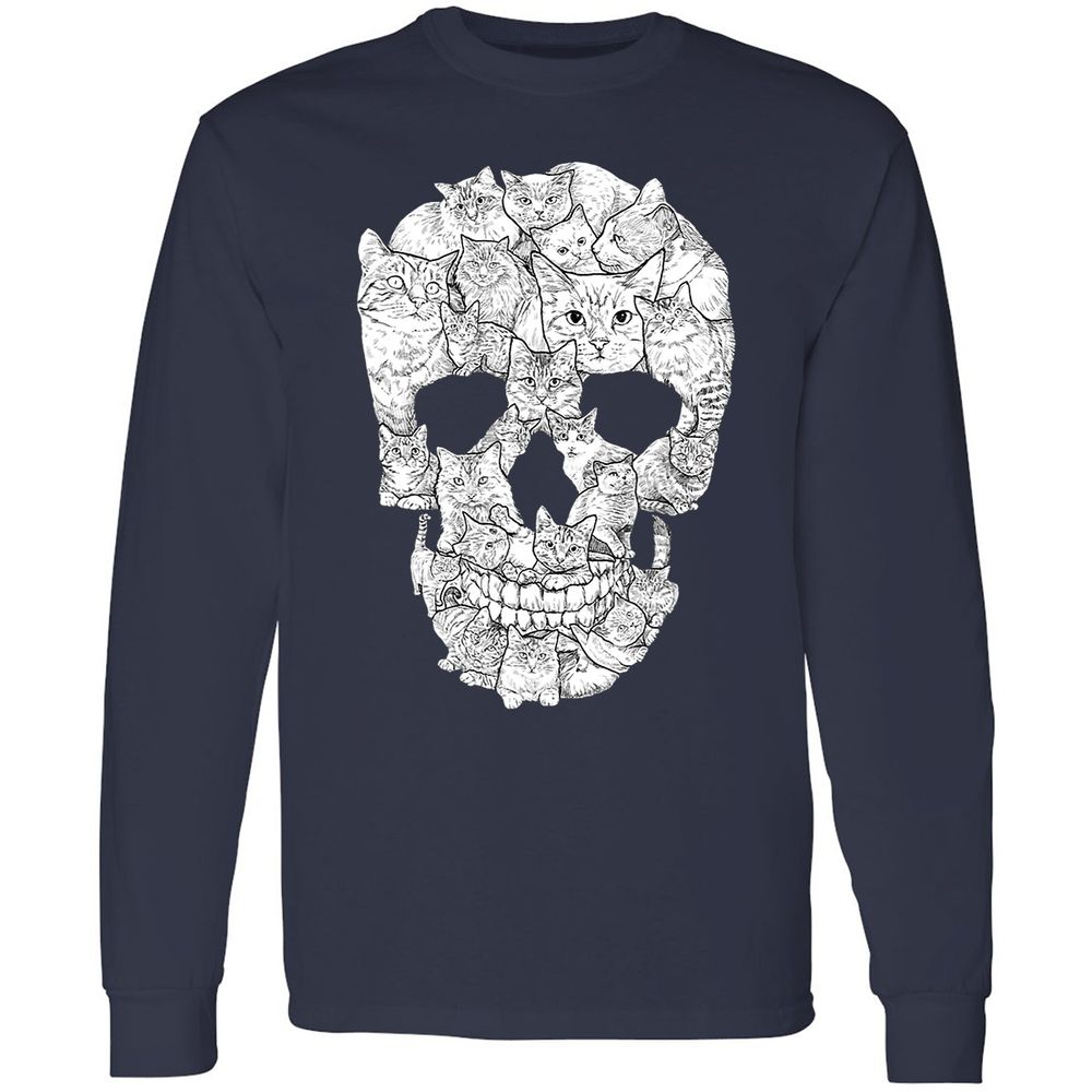 Long Sleeve T-Shirt - AQK73EH5 - Navy - 2