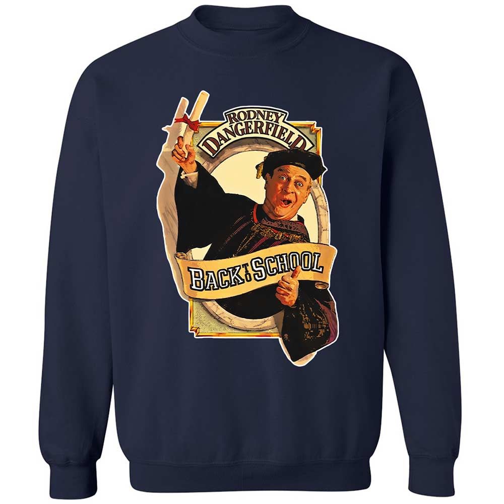 Classic Unisex Sweatshirt - UV93N1JU - Navy - 2