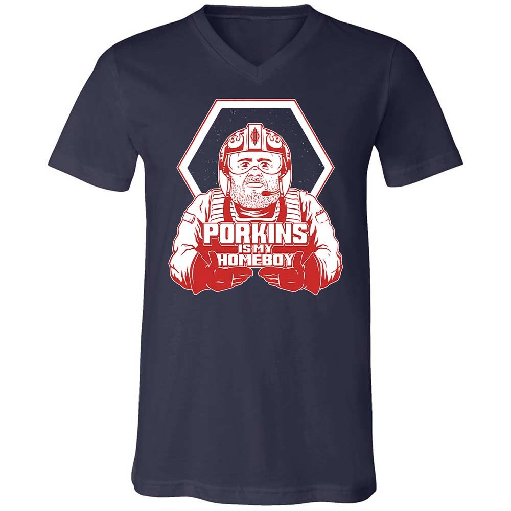Porkins Is My Homeboy - Navy - 2
