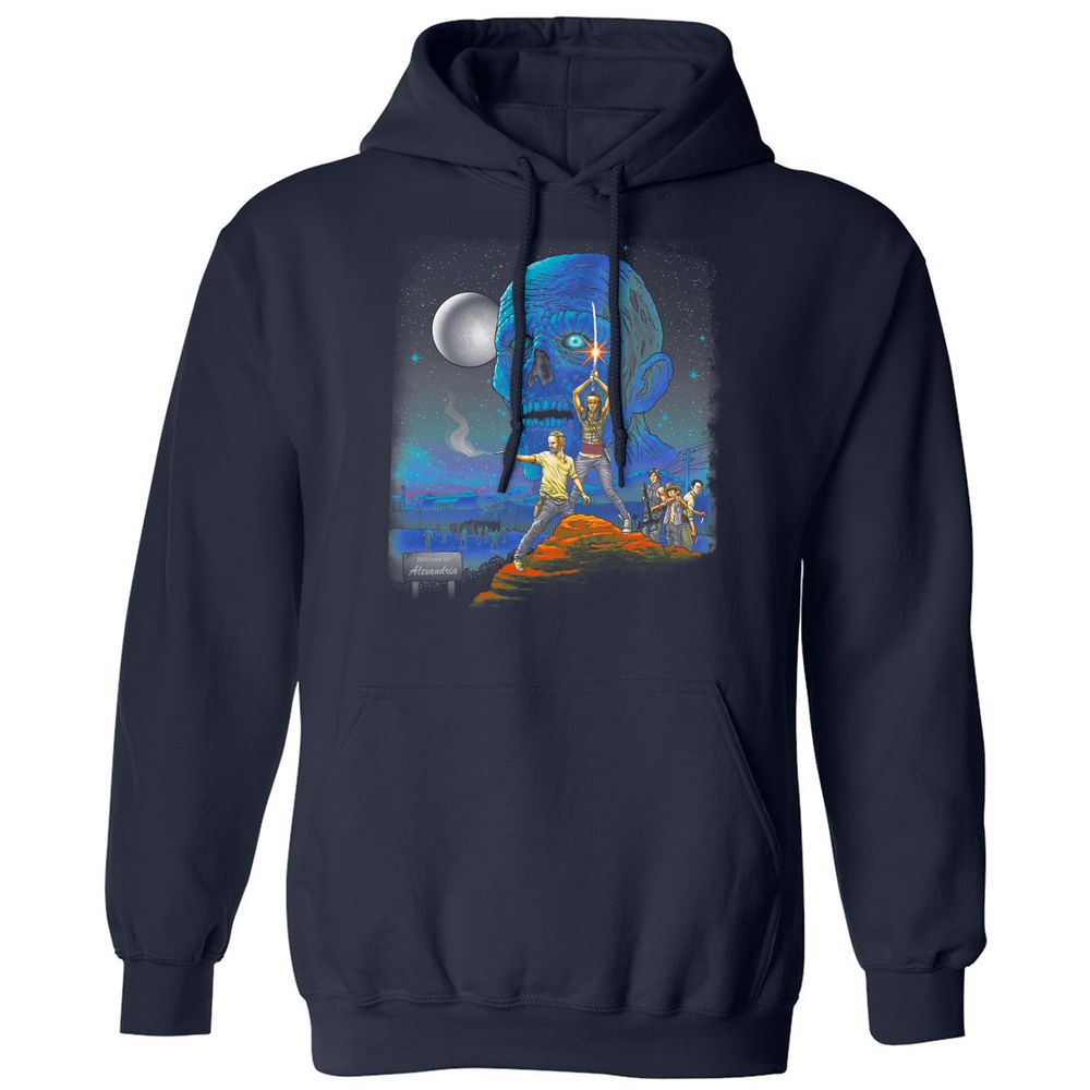 Classic Unisex Hoodie - FHD4ZVBP - Navy - 2
