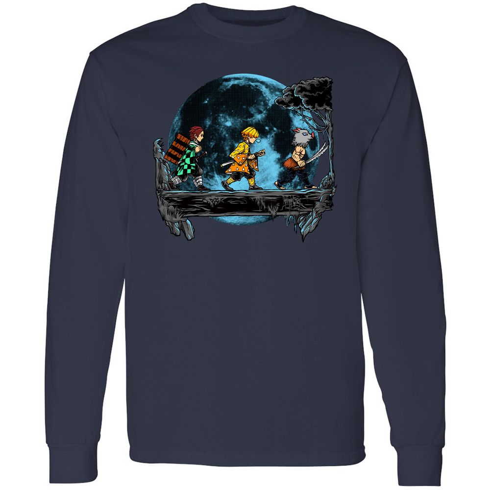 Long Sleeve T-Shirt - MPYNYBVR - Navy - 2