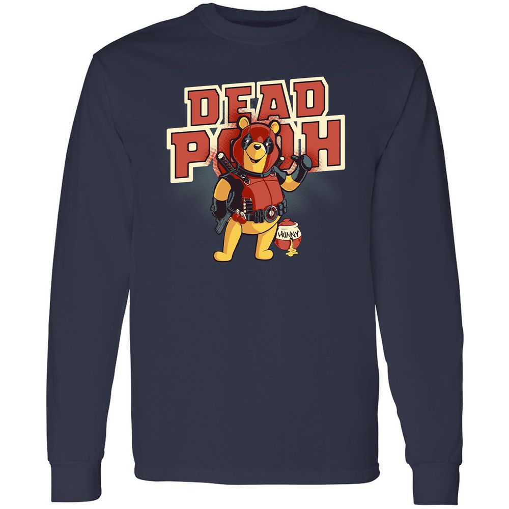 Long Sleeve T-Shirt - 6F1MWZP7 - Navy - 2