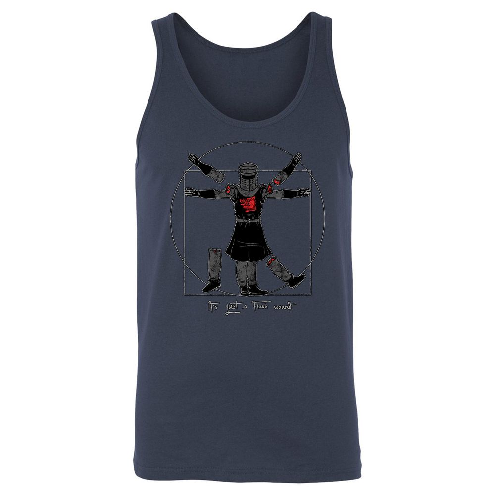 Unisex Jersey Tank - FF9ZFRQ5 - Navy - 2