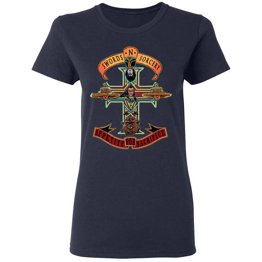 Women's T-Shirt - Z913J3K7 - Navy - 2