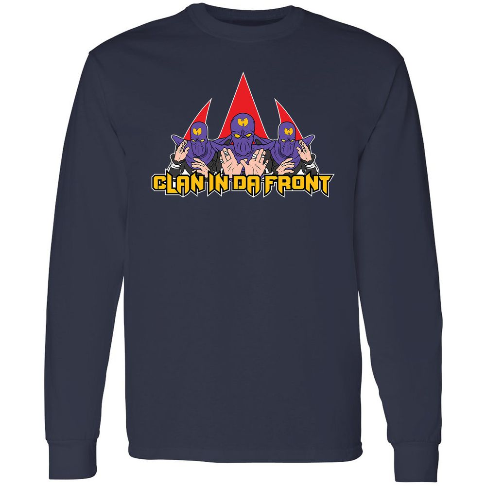 Long Sleeve T-Shirt - TAHZAXLC - Navy - 2