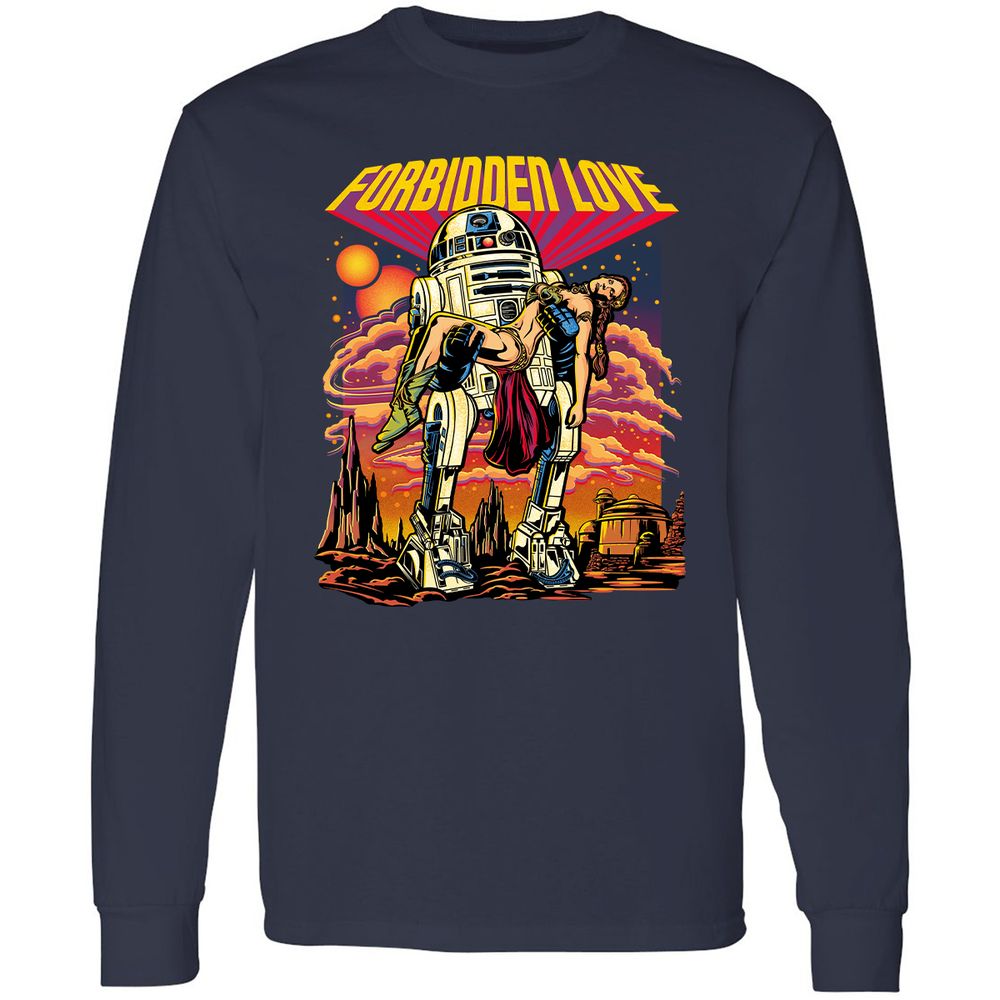 Long Sleeve T-Shirt - WRZ1HTYE - Navy - 2