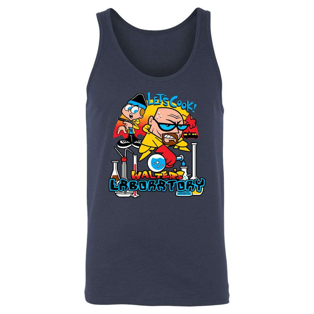 Unisex Jersey Tank - ZLSVBTGL - Navy - 2