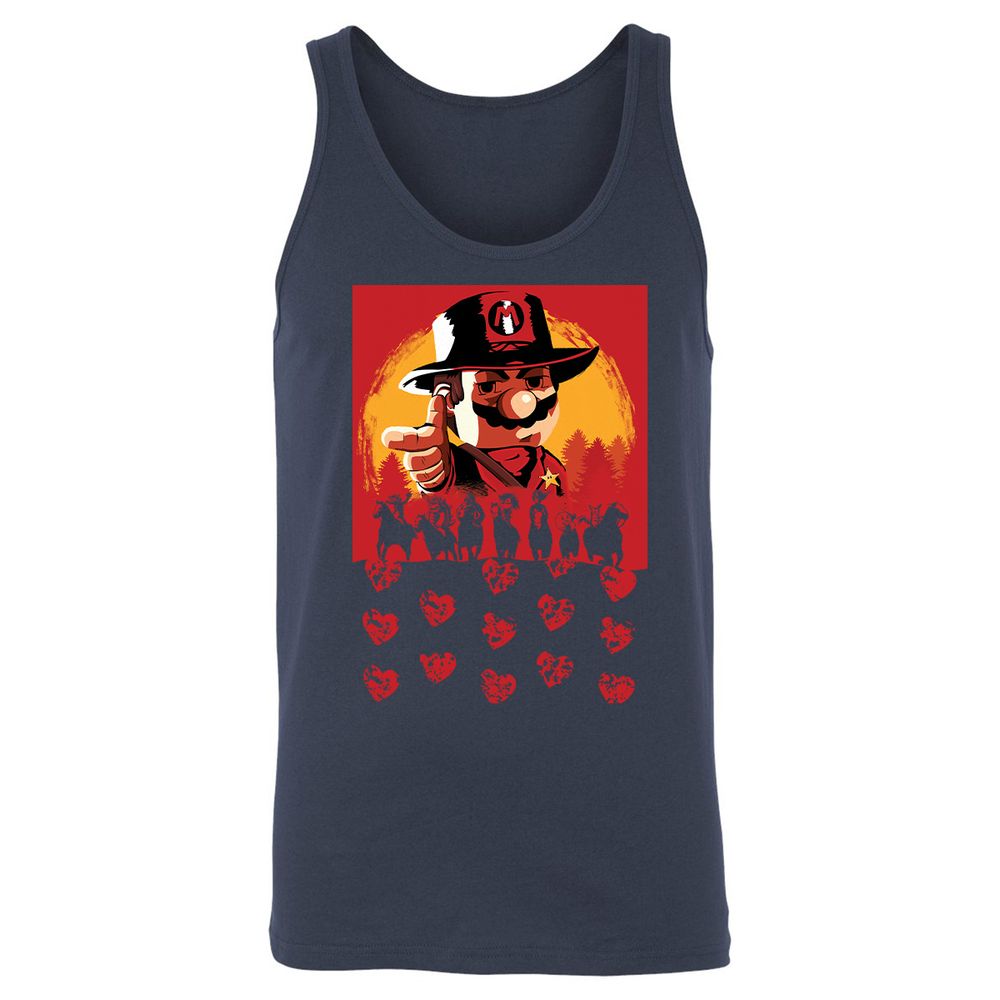 Unisex Jersey Tank - JJQBRKR4 - Navy - 2