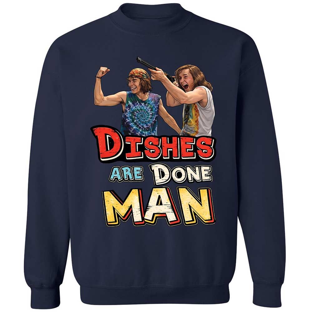 Classic Unisex Sweatshirt - FZUNHL9V - Navy - 2