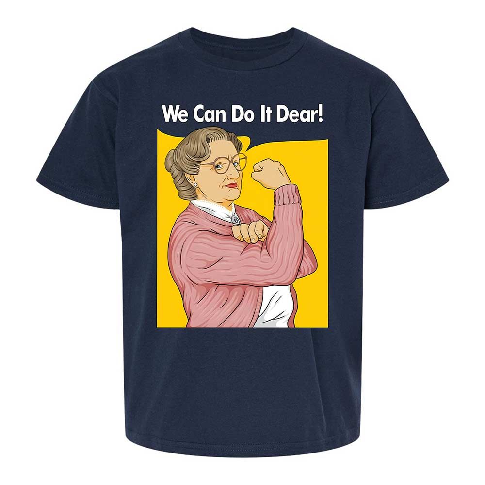 We Can Do It Dear - Navy - 2