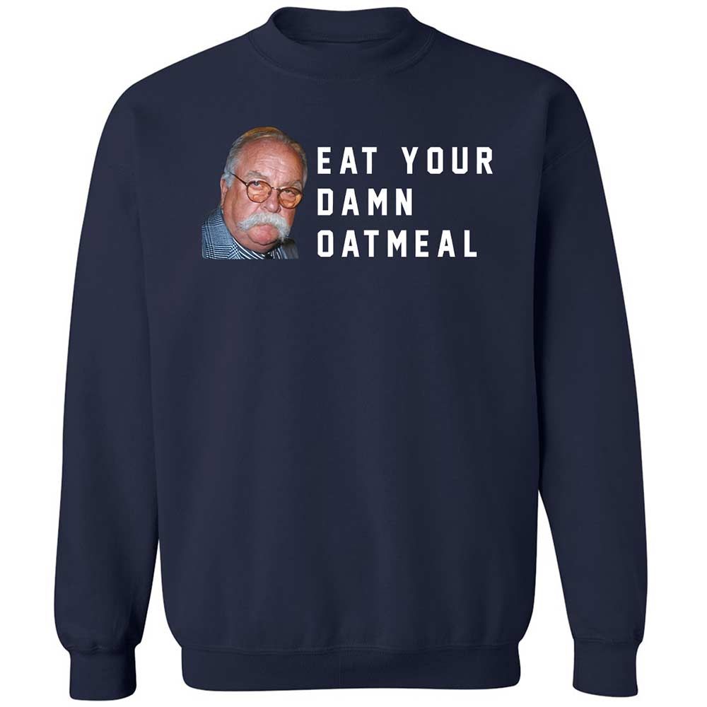 Eat Your Damn Oatmeal - Navy - 2