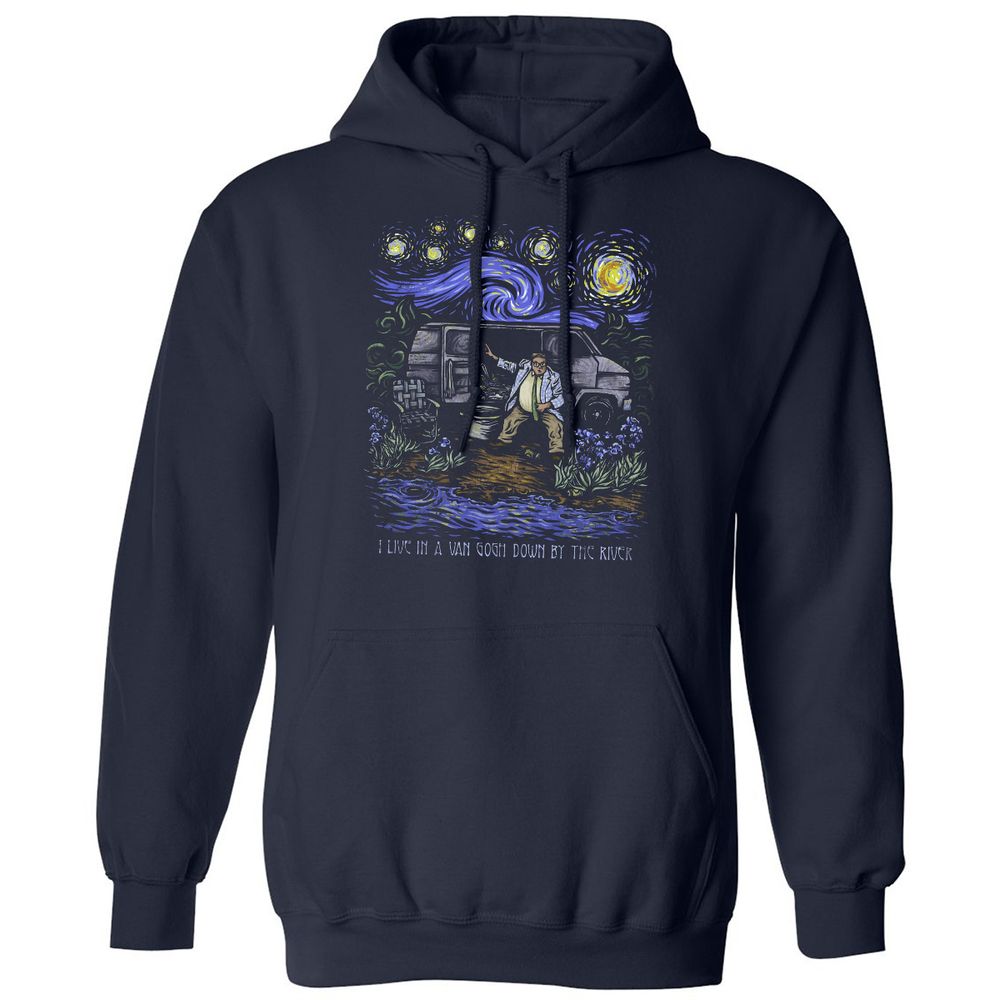Classic Unisex Hoodie - AJW8ZA3W - Navy - 2
