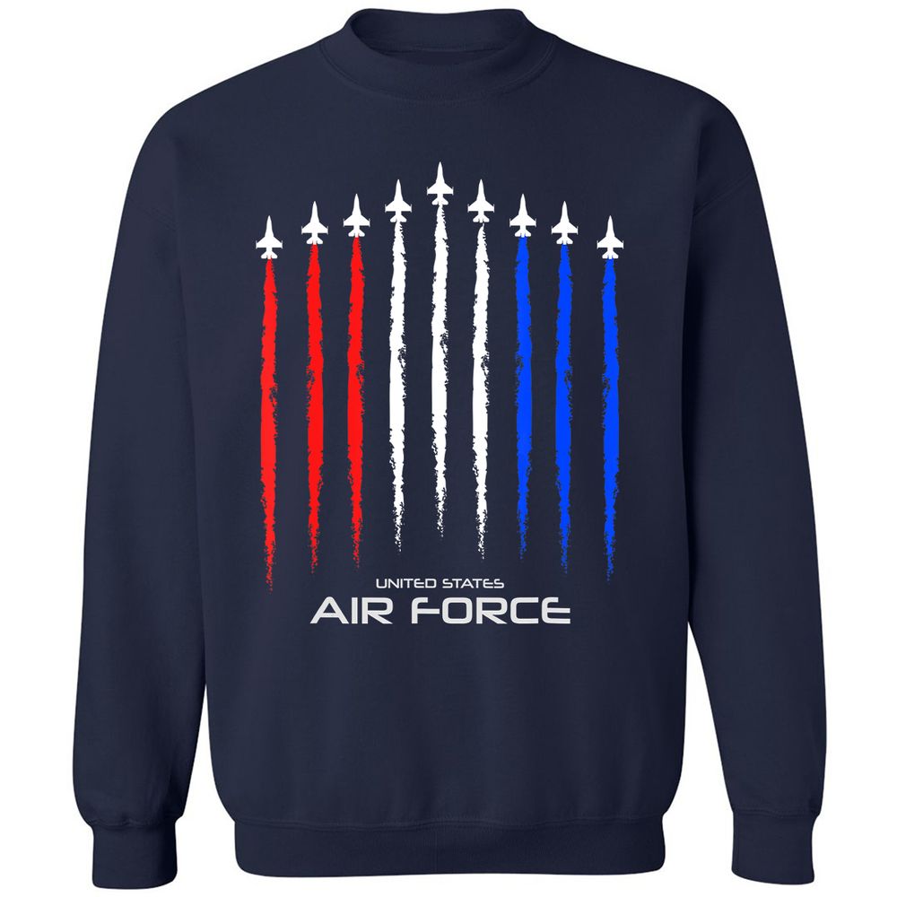 Classic Unisex Sweatshirt - M3B9JQHZ - Navy - 2