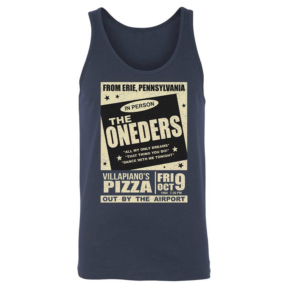 Unisex Jersey Tank - T8A1WL54 - Navy - 2