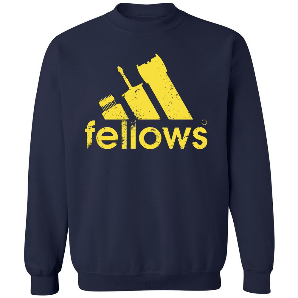 Classic Unisex Sweatshirt - BCSSQPJX - Navy - 2