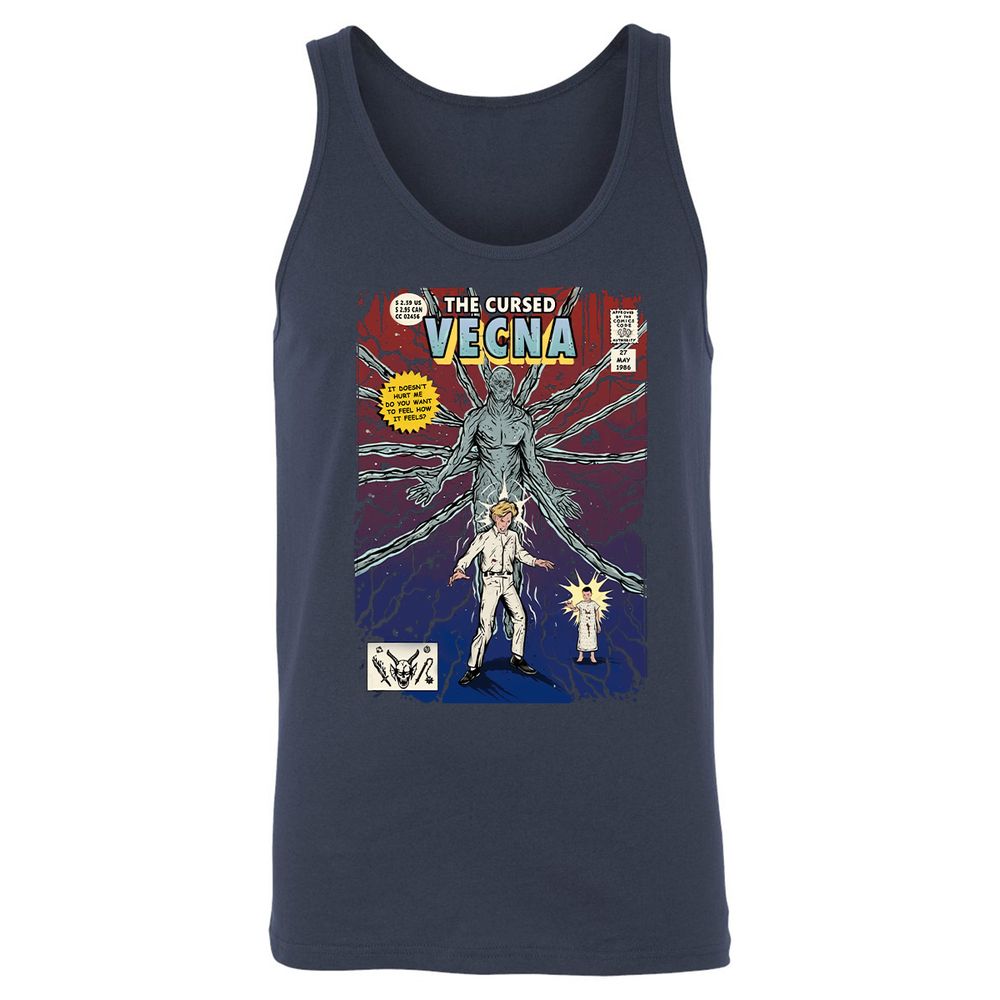 Unisex Jersey Tank - XHAFT6DB - Navy - 2