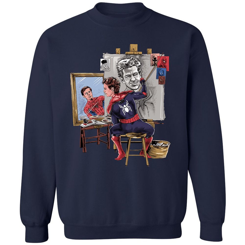 Classic Unisex Sweatshirt - SDFKV34T - Navy - 2