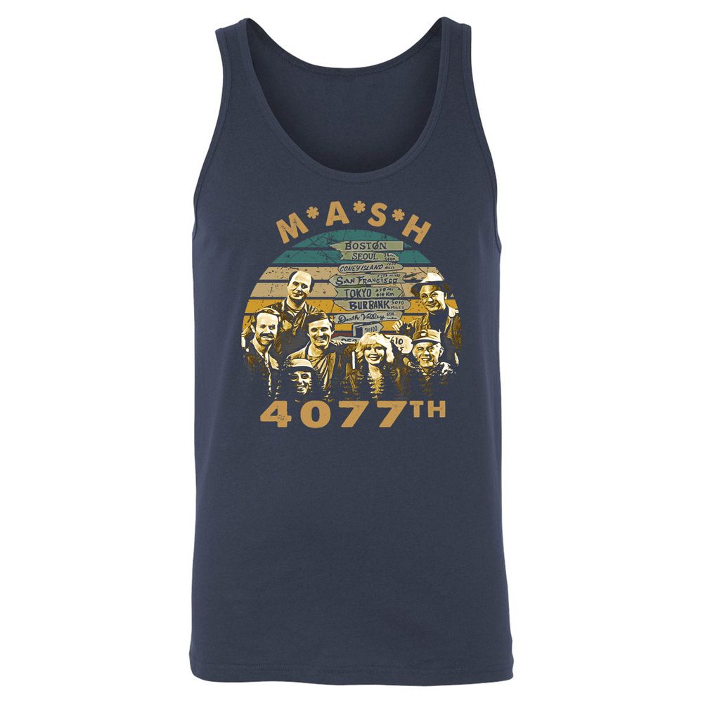 Unisex Jersey Tank - Q6SBKJZQ - Navy - 2