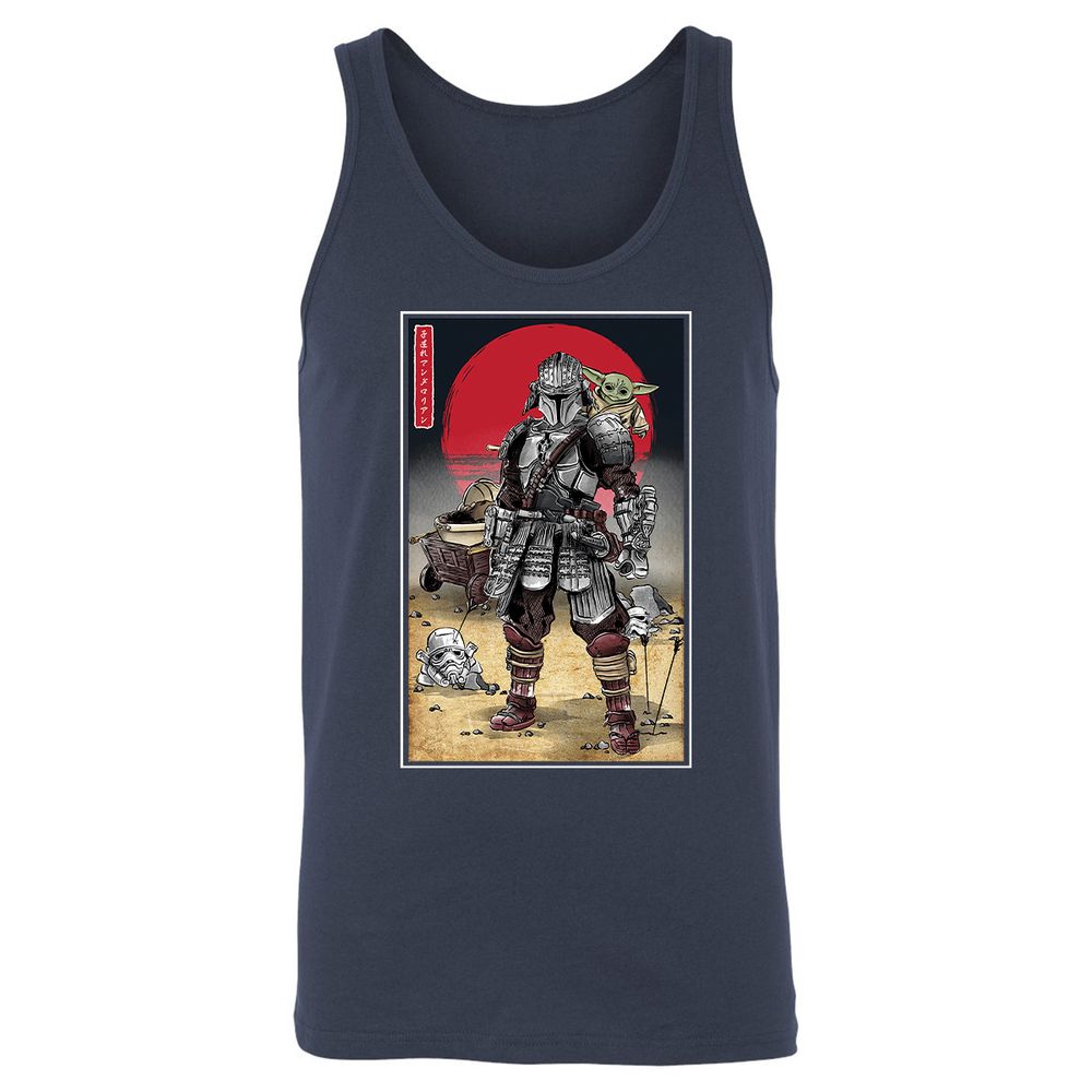 Unisex Jersey Tank - ESKJKZQR - Navy - 2