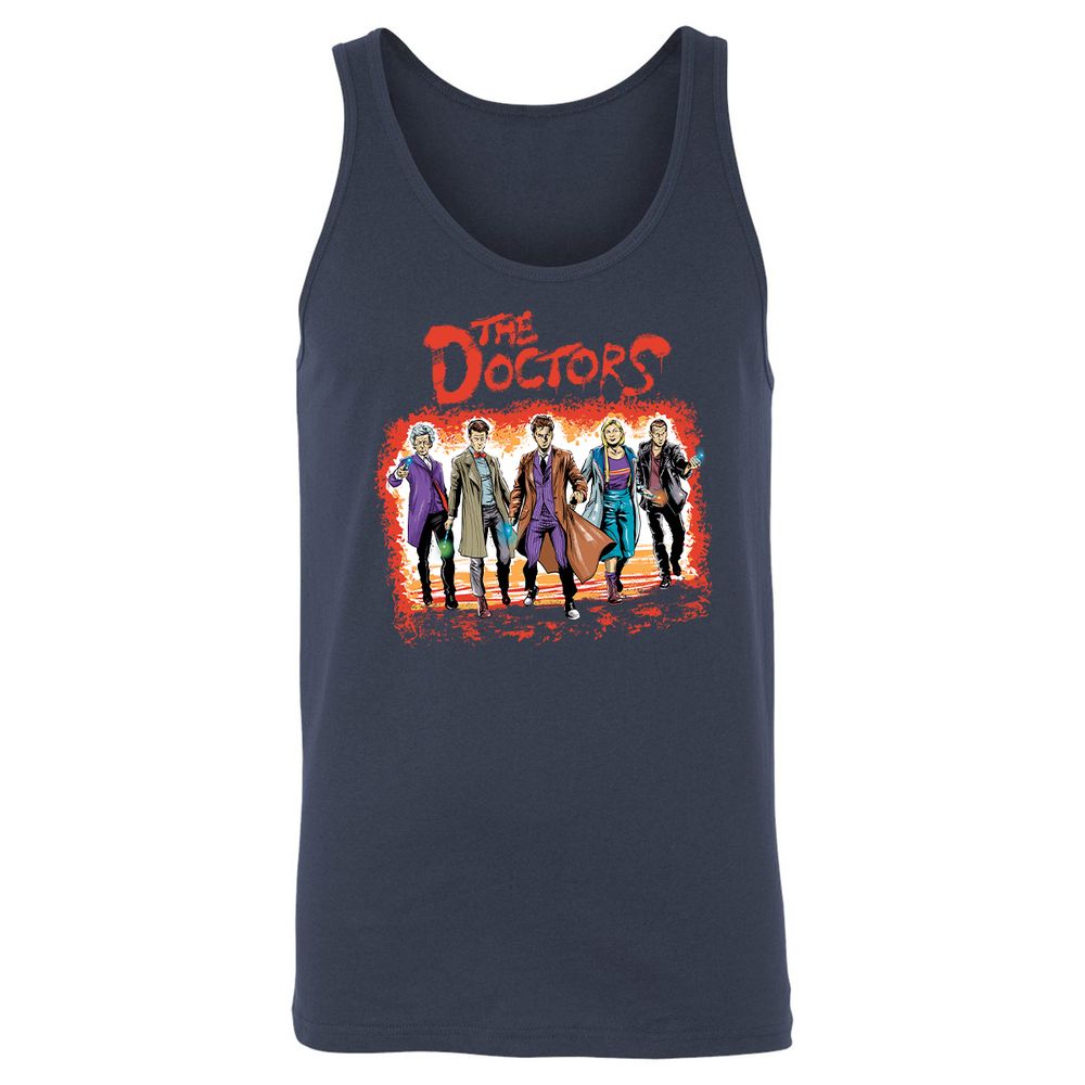 Unisex Jersey Tank - F4AR19PF - Navy - 2